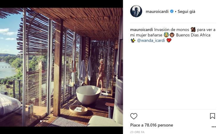 Retroscena Wanda Nara: 'Fece tremare i mobili con Maradona' FOTO