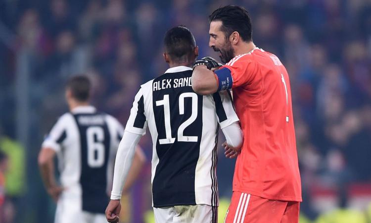 Alex Sandro e la battuta su Buffon: 'Lui sta sempre bene'