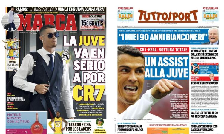 CLAMOROSO! 'Rottura con il Real', offerta Juve per Ronaldo: dettagli e prime pagine