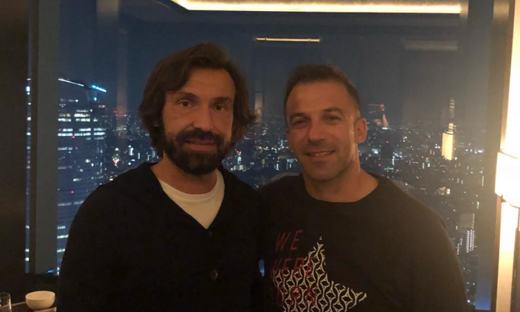 Del Piero e Pirlo a cena insieme: la FOTO che fa impazzire i tifosi della Juve