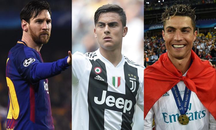 Tra Messi, Ronaldo e la non-partenza: Juve, ora Dybala studia da top player 