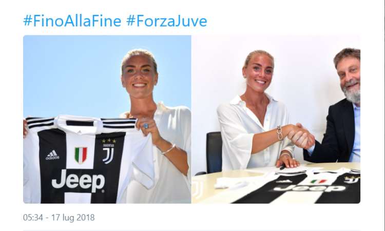 UFFICIALE: Petronella Ekroth firma con la Juve