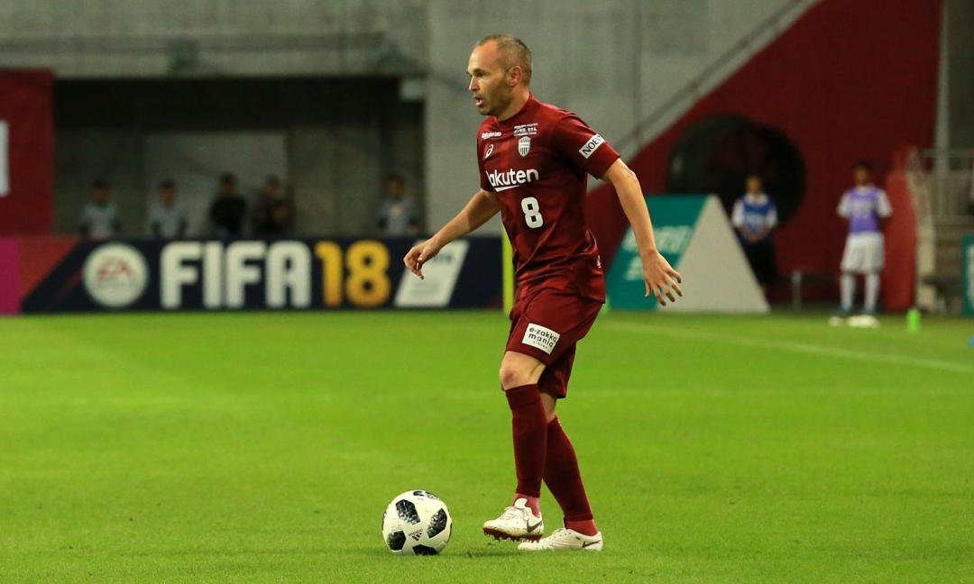 Iniesta, il primo gol in Giappone è un capolavoro! VIDEO