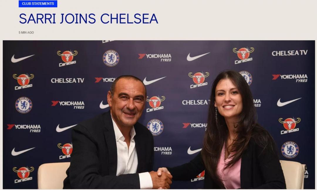 UFFICIALE: Sarri firma con il Chelsea, parte l'assalto a Rugani e Higuain
