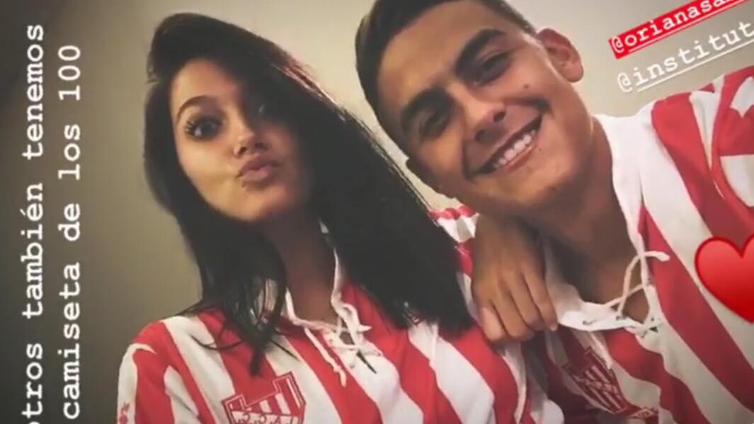 Dybala 'cambia' maglia: festa per l'Instituto con Oriana FOTO