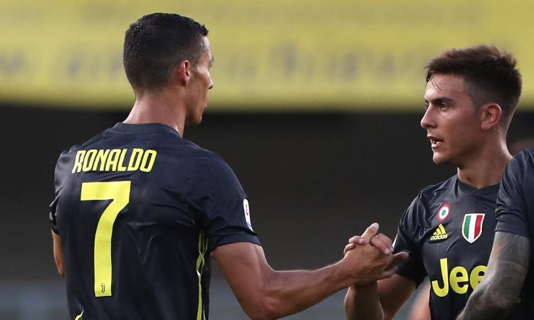Verso Juve-Sassuolo: Dybala titolare con Ronaldo?