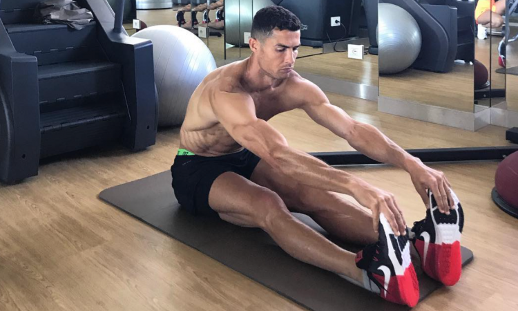 Ronaldo, giorno di riposo? Lui si allena in palestra! FOTO