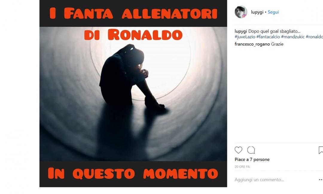 CR7 ancora a digiuno: i fanta-allenatori oggi 'piangono' sui social GALLERY