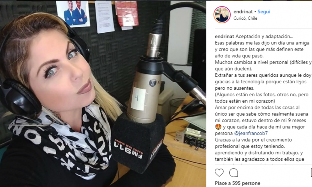 Endrina tifa Juve: alla radio è la voce più sexy del Sud America FOTO 