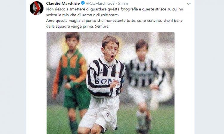 Marchisio, addio alla Juve: i saluti dei compagni. E Marotta...