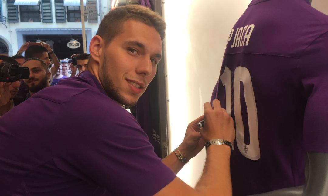 Pjaca, prima con la Fiorentina: l'accoglienza dei tifosi