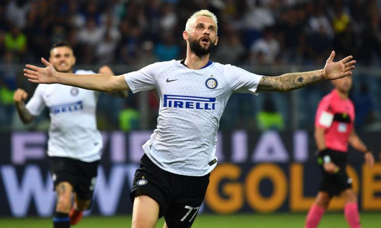 Sampdoria-Inter 0-1: decide Brozovic, VAR annulla due gol