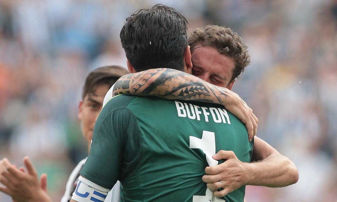 Ex Juve, Marchisio ritrova Buffon: tifosi scatenati FOTO