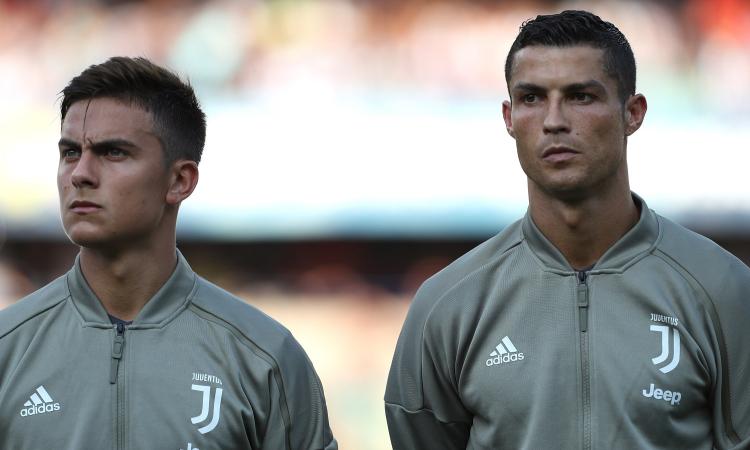 Formazioni Frosinone-Juve: Dybala-Ronaldo dal 1', i dubbi di Allegri