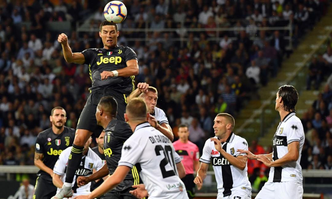Ronaldo si prepara verso il Parma: Juve ottimista, può essere titolare