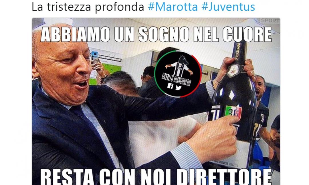 Juve, Marotta: l'addio gela i tifosi, che lo ringraziano sui social GALLERY