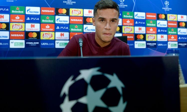 Juve senti Coutinho: 'Arriviamo da una sconfitta, vogliamo vincere per riscattarci'