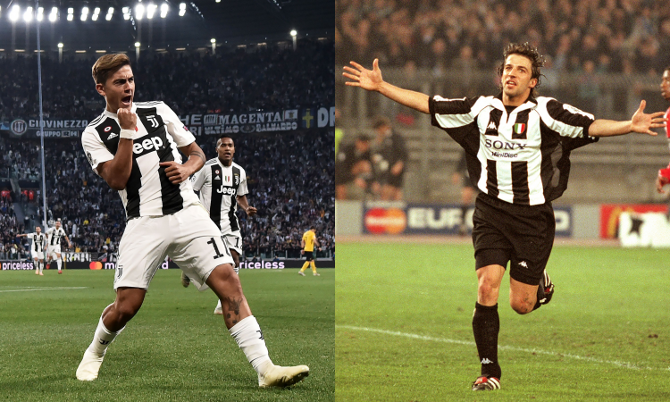 10 e capitano in Champions, Dybala 'come' Del Piero: le 10 migliori partite