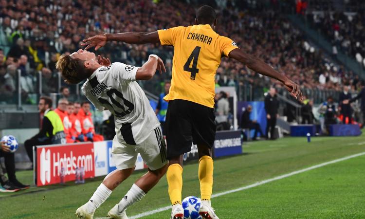 Juve-Young Boys, la moviola: manca un rigore su Dybala