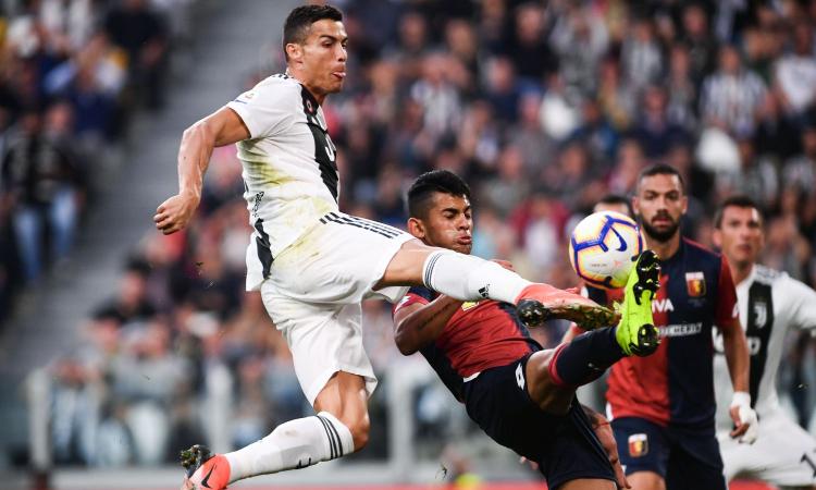 Il Genoa ferma la Juve: è 1-1! Ronaldo segna, la difesa sbaglia