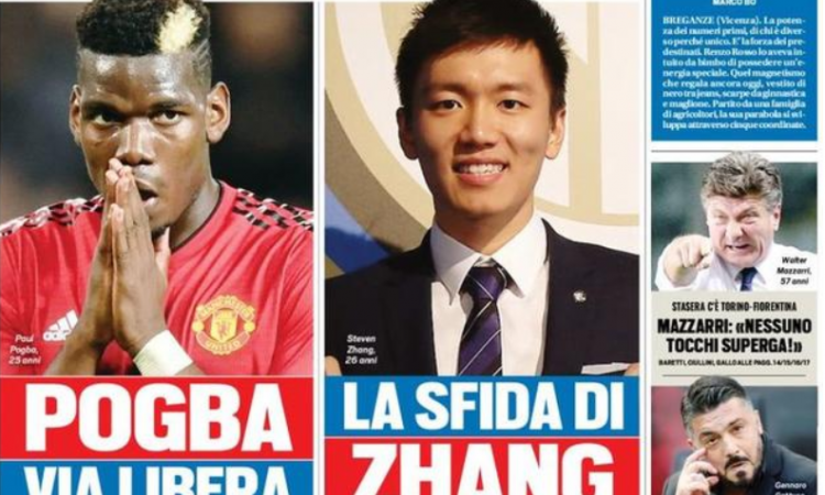 Tuttosport: 'Via libera per Pogba alla Juve!', le prime pagine dei giornali