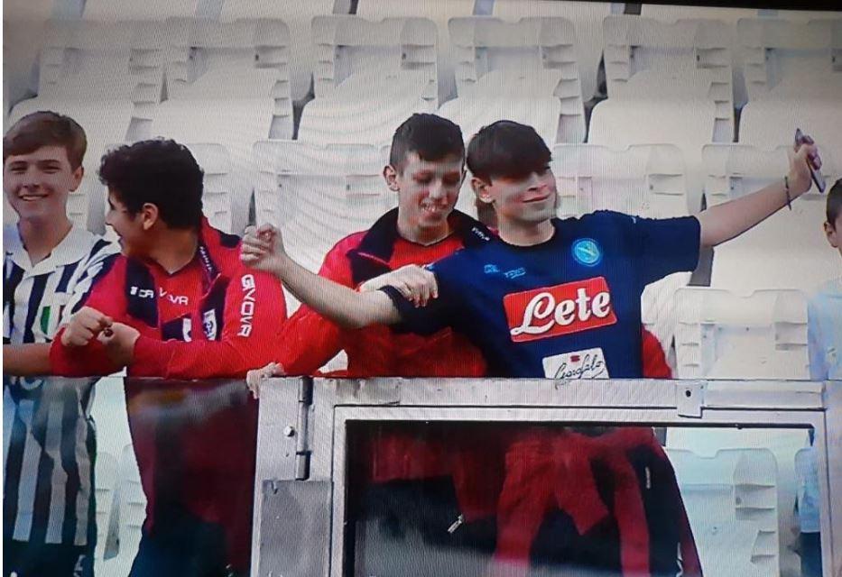 Il gol più bello allo Stadium è del ragazzino con la maglia del Napoli