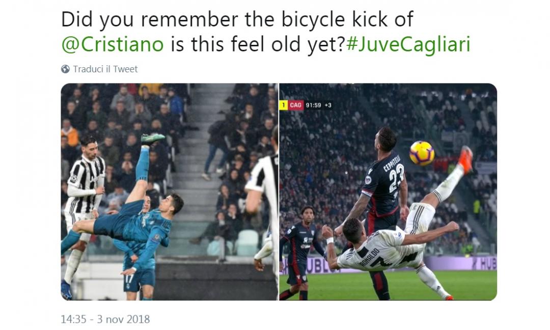 Juve-Cagliari sui social: i post più divertenti dopo il 3-1 di ieri GALLERY