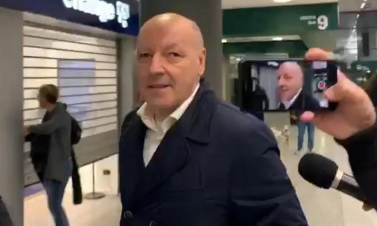 Marotta rientra a Milano: 'Inter? Sensazioni positive'