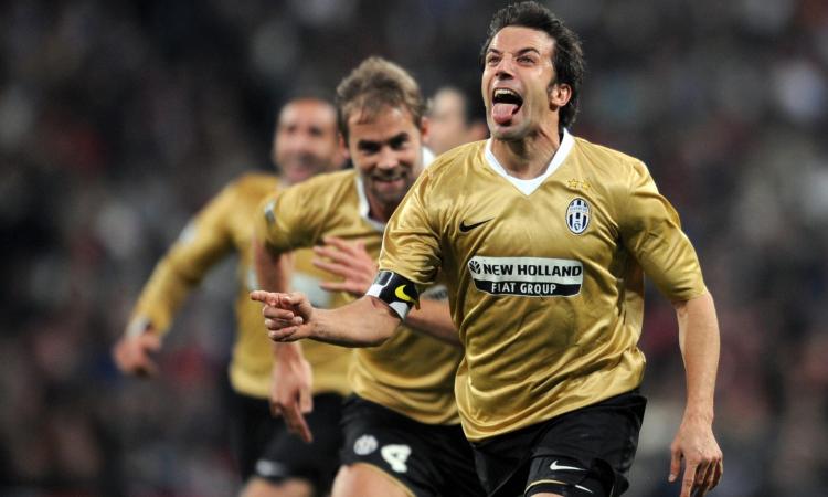 5 novembre 2008: la doppietta di Del Piero al Bernabeu