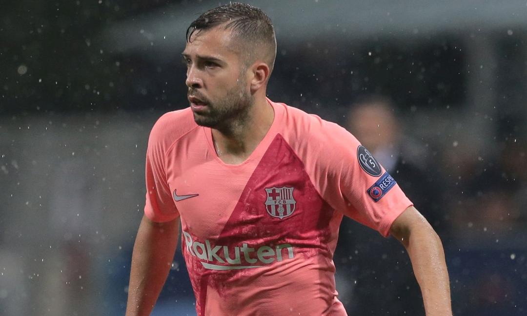 Jordi Alba: 'Rinnovo? Il Barcellona non si fa sentire'