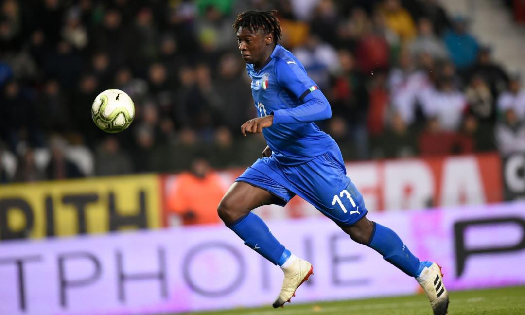 Italia, i convocati di Mancini: c'è Kean, torna Perin. Fuori Rugani