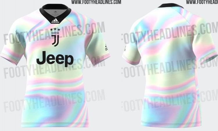 Le FOTO della nuova maglia multicolor: Juve, verso il 2019 cambia tutto