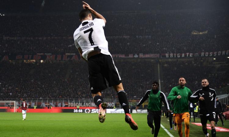 Milan-Juve: settore ospiti mezzo vuoto, ma San Siro esulta con Ronaldo