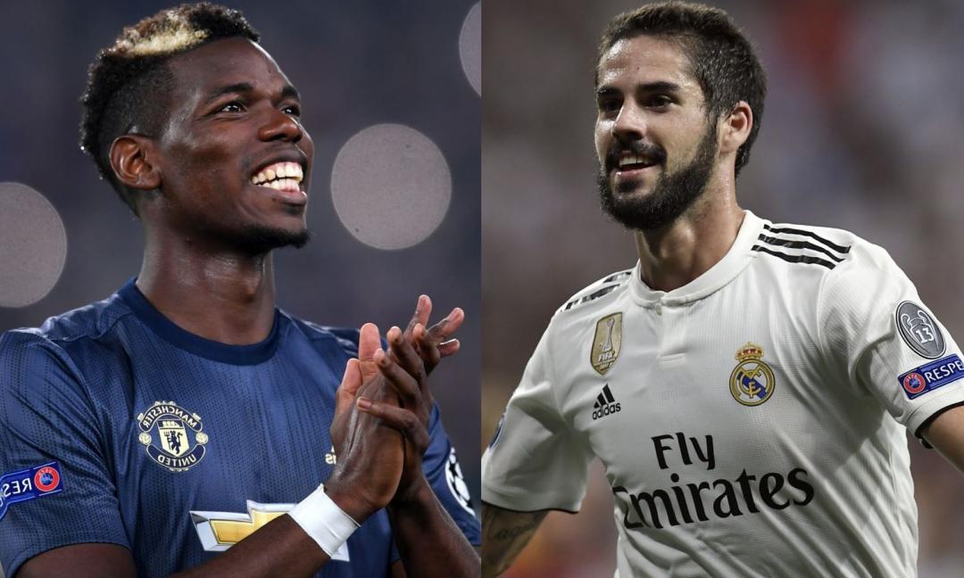 Pogba-Isco a gennaio: Juve, si può!