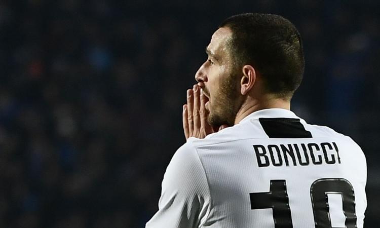 Bonucci, che disastro: dal ritorno alla Juve già 7 errori da gol