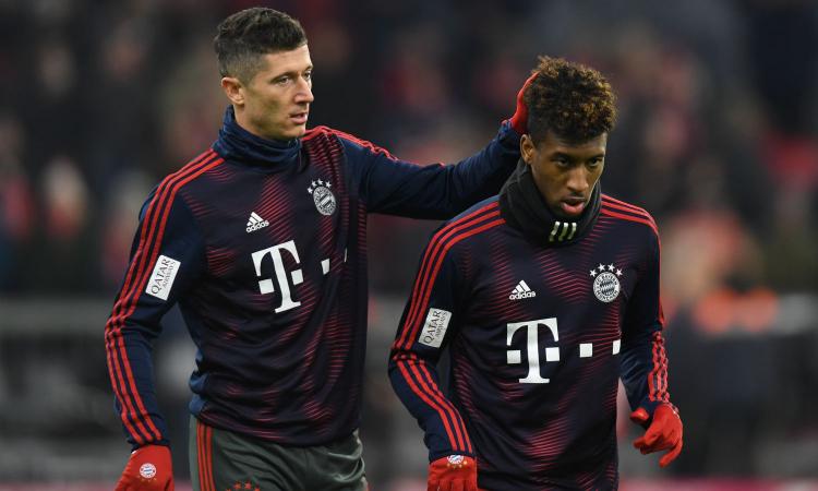 Bayern Monaco: volano pugni tra l'ex Juve Coman e Lewandowski!