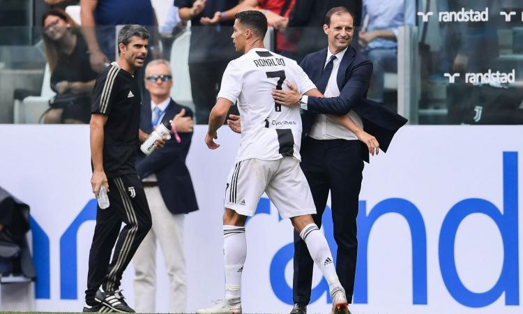 Ronaldo, prima da non convocato: Allegri ha già un piano verso l'Ajax