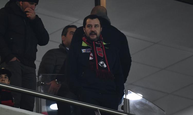 Salvini: 'Higuain? Si può migliorare. Sentenza sul Milan eccessiva'