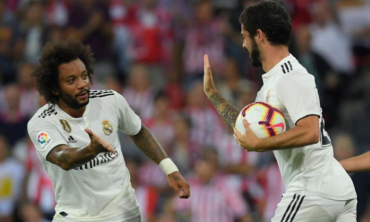 Isco e Marcelo più lontani da Madrid: la Juve prepara il doppio colpo