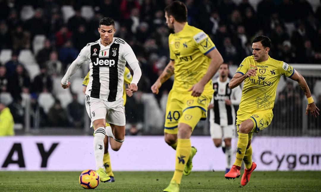 Juventus-Chievo 3-0, il tabellino