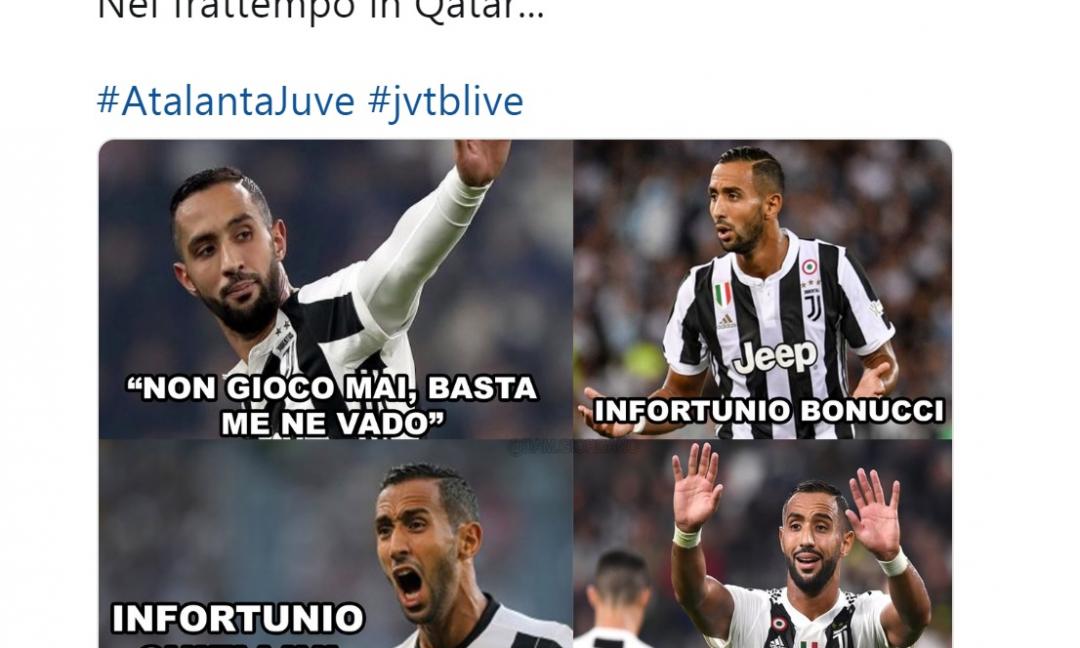 Juve, la difesa è a pezzi: ora sui social tutti ripensano a Benatia... GALLERY