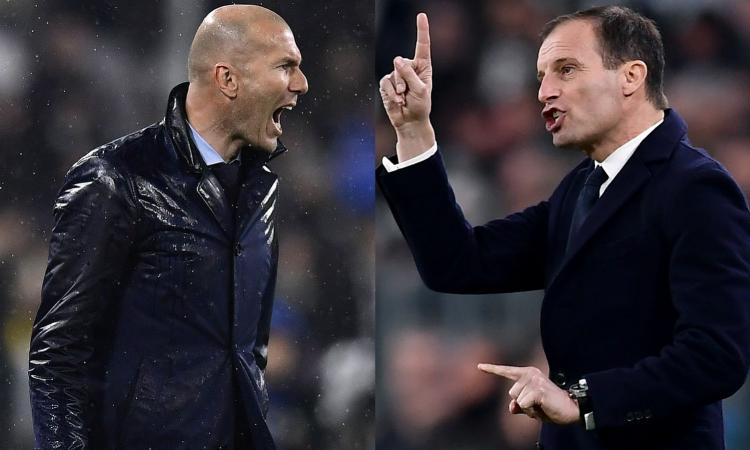 L'indiscrezione: 'Zidane chiama la Juve, Allegri dirà addio'