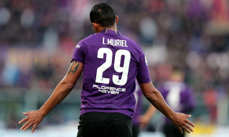 Immobile apre, Muriel risponde: Fiorentina-Lazio è 1-1