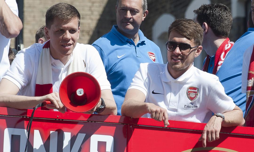 Szczesny scatenato: la FOTO con Ramsey fa impazzire il web
