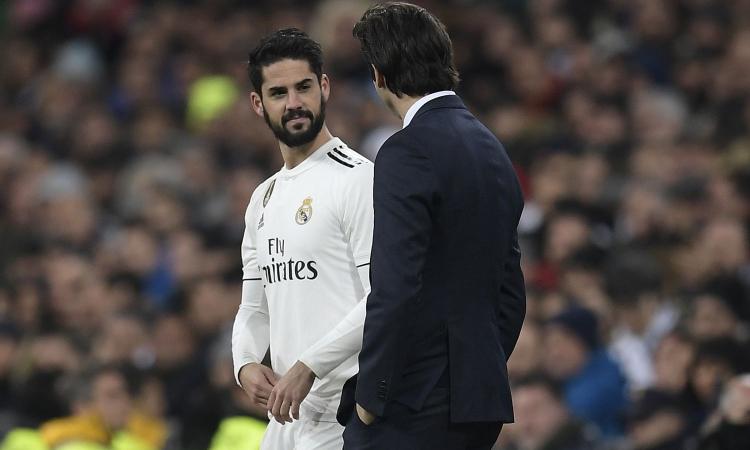 Incontro per il futuro di Solari, tra Isco e Zidane: c'entra anche la Juve