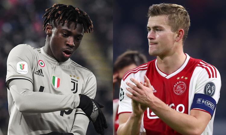 Incontro Paratici-Raiola: la Juve blinda Kean e non molla per De Ligt