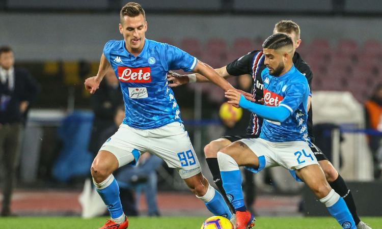 Milik, Insigne e il cambio a sinistra: le scelte di Ancelotti per Napoli-Juve