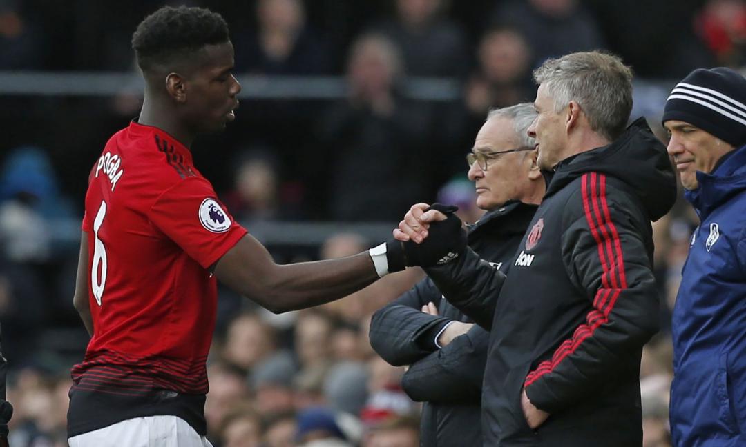 Faccia a faccia Pogba-Solskjaer: lo United si impunta