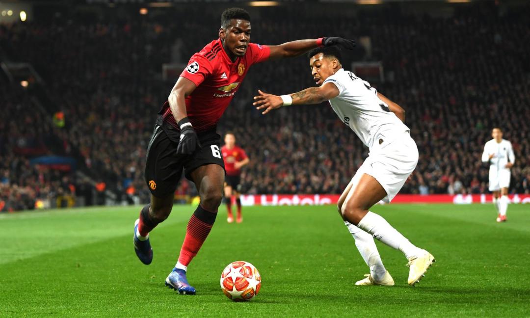 United-Psg, Pogba fa un fallo assurdo su Dani Alves: espulso! FOTO