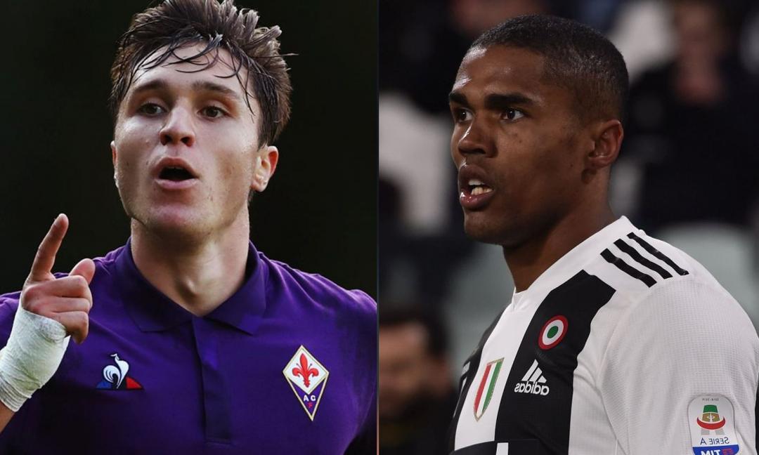 Douglas Costa può partire: pronta l'offerta della Juve per Chiesa